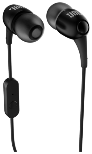 Наушники затычки JBL Tempo T100A Черный