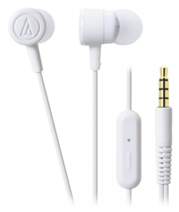 Наушники затычки Audio-Technica ATH-CKL220iS Белый