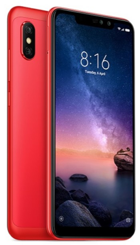 Смартфон Xiaomi Redmi Note 6 Pro 64GB Красный