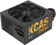 Блок питания AeroCool KCAS-750M, 750Вт, 140мм Черный, Retail