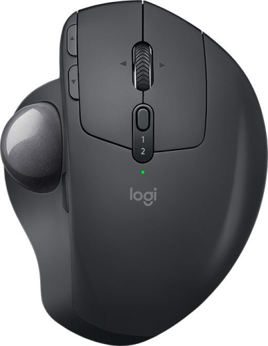 Компьютерная мышь LOGITECH Trackball MX Ergo оптическая беспроводная USB, графитовый [910-005179]