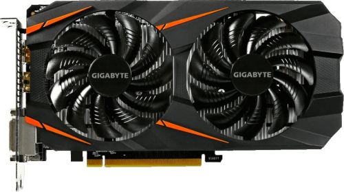 Видеокарта Gigabyte GeForce GTX 1060 GeForce GTX 1060 WINDFORCE OC 3G, 3Gb, GDDR5 (GV-N1060WF2OC-3GD)