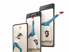Samsung Galaxy A80 – полностью безрамочный смартфон с поворотной камерой