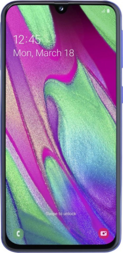 Смартфон Samsung Galaxy A40 64GB Blue (Синий)
