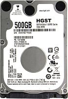 Жесткий диск HGST Travelstar Z7K500.B, 500Gb, 2.5", SATA III, HDD (HTS725050B7E630)