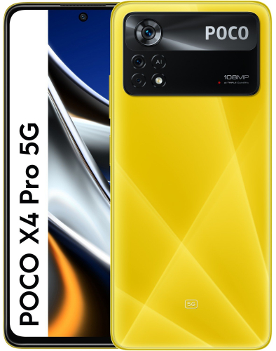 Смартфон Xiaomi Poco X4 Pro 8/256GB RU Yellow Poco (Желтый POCO)