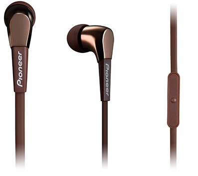 Наушники затычки Pioneer SE-CL722T Коричневый
