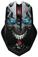 Компьютерная мышь A4Tech Bloody R8 metal feet Skull design оптическая беспроводная USB, черный [r8 skull]