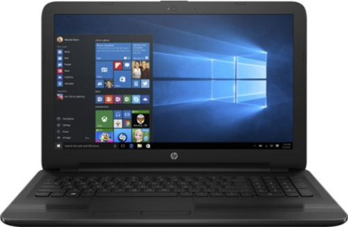 Ноутбук HP 15-ay576ur ( Intel Pentium N3710/8Gb/500Gb HDD/Intel HD Graphics 405/15,6"/1366x768/Нет/Без OS) Черный