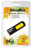 USB-Флешка OltraMax 64GB USB 2.0 (OM-64GB-250-YELLOW)
