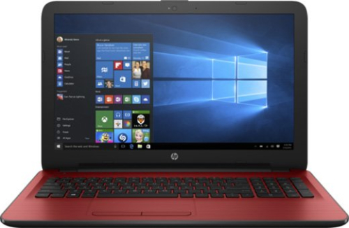 Ноутбук HP 15-ba507ur ( AMD E2 7110/4Gb/500Gb HDD/AMD Radeon R2/15,6"/1366x768/Нет/Windows 10) Красный