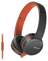 Накладные наушники Sony MDR-ZX660AP Кирпично-оранжевый