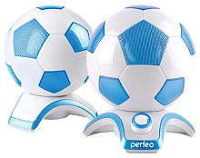 Колонки Perfeo PF-2014 Football Speaker White/Blue