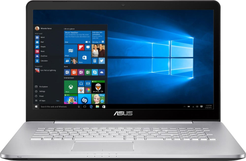 Ноутбук Asus N752VX-GC218T ( Intel Core i5 6300HQ/4Gb/1000Gb HDD/nVidia GeForce 950M/17,3"/1920x1080/DVD-RW/Windows 10) Серый