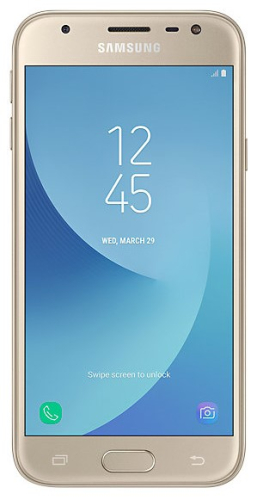 Смартфон Samsung Galaxy J3 (2017) (J330FN) 16GB Золотистый
