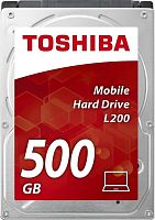 Жесткий диск Toshiba L200 HDWJ105UZSVA, 500Gb, 2.5", SATA II, HDD (HDWJ105UZSVA)