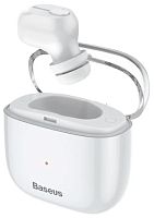 Bluetooth-гарнитура Baseus A03 White (Белый)