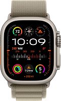 Умные часы Apple Watch Ultra 2 49 мм Titanium Case GPS + Cellular, Olive Alpine Loop