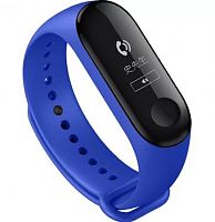 Силиконовый ремешок для Xiaomi Mi Band 3 Синий