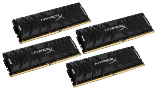 Оперативная память 32Gb DDR4 3000MHz Kingston HyperX Predator (HX430C15PB3K4/32) (4x8Gb KIT)