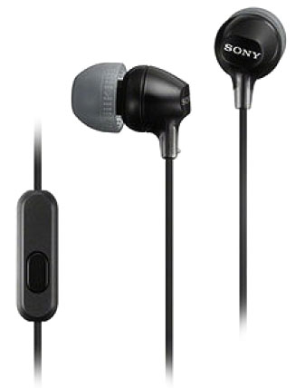 Наушники затычки Sony MDR-EX15 AP Черный
