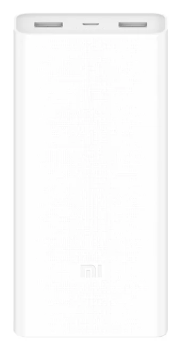 Внешний аккумулятор Xiaomi Mi Power Bank 2C 20000mAh Белый
